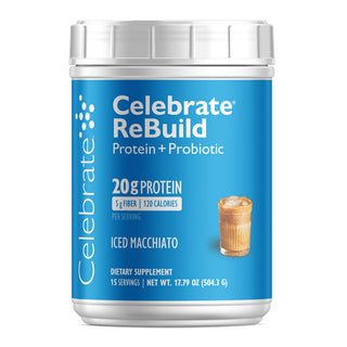 Celebrate® ReBuild Protein + Probiotikum, prášok