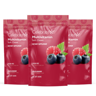 Bariatrický multivitamín bez železa, mäkké žuvačky