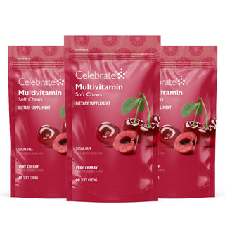Bariatrický multivitamín bez železa, mäkké žuvačky