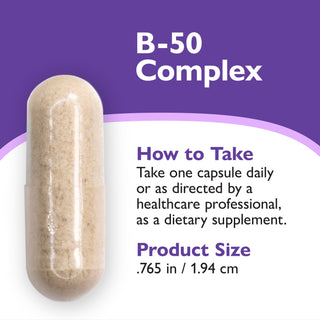 Komplex vitamínu B-50, kapsula