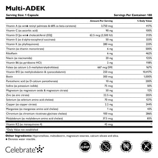 Multi-ADEK Vitamín bez železa, kapsule
