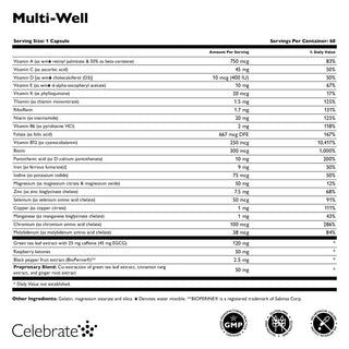 Multi-Well Weight Loss Multivitamín, kapsuly 