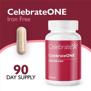 CelebrateONE Bariatrický multivitamín raz denne bez železa, kapsuly