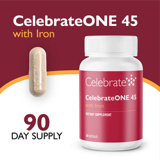 CelebrateONE 45 Bariatrický multivitamín so železom, kapsuly