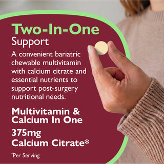 Essential Multi 2 v 1 multivitamín s vápnikom, žuvací