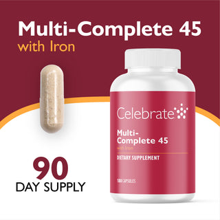 Multi-Complete 45 Bariatrický multivitamín so železom, kapsuly