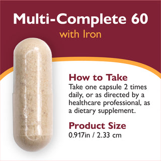 Multi-Complete 60 Bariatrický multivitamín so železom, kapsuly