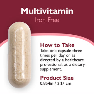 Bariatrický multivitamín bez železa, kapsuly